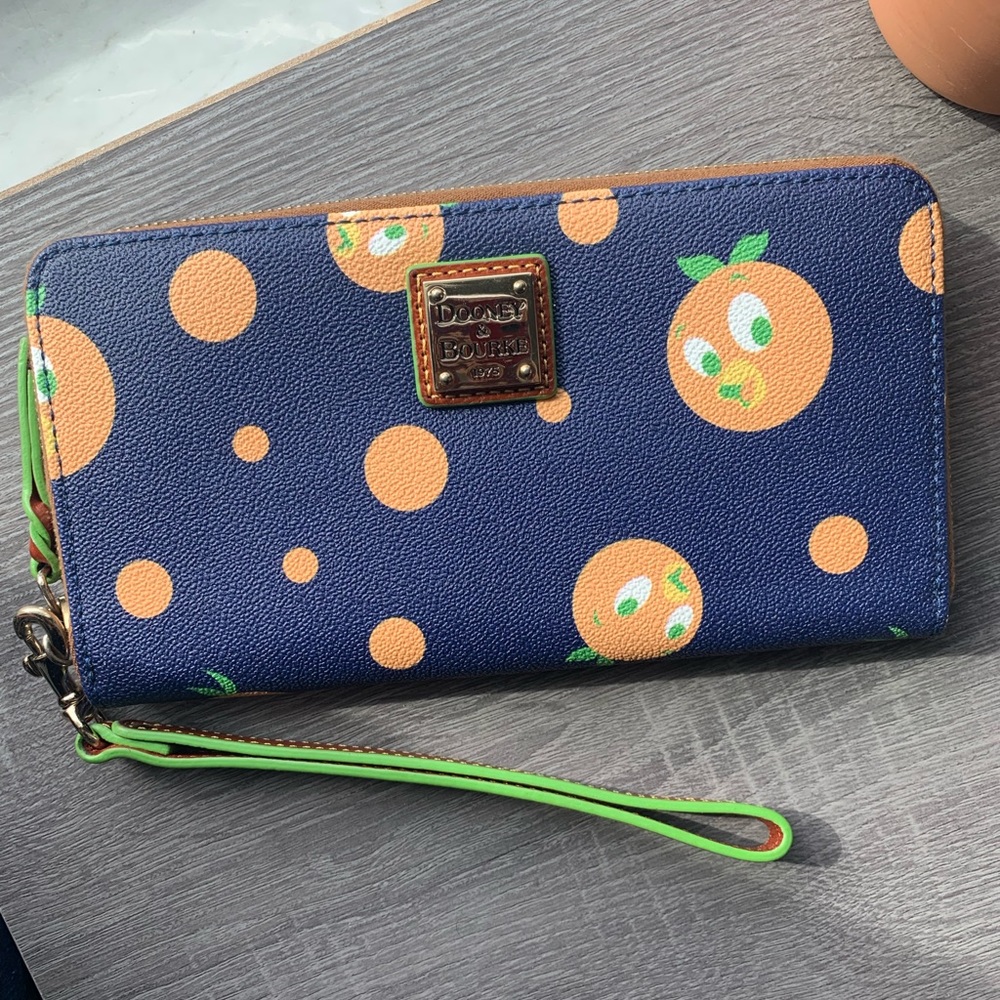 Dooney and Burke Disney Orange bird wallet